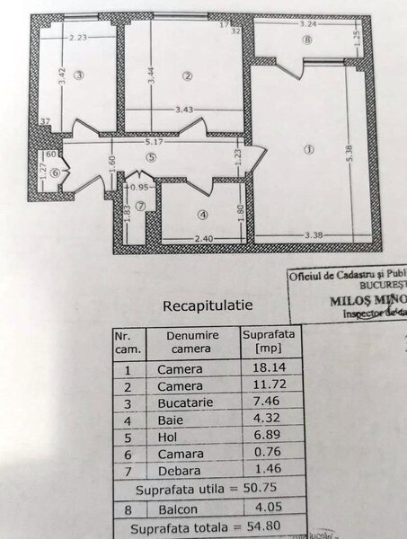Baba Novac, chiar pe Traian Popovici, 5 minute metrou Dristor, bloc 1982,